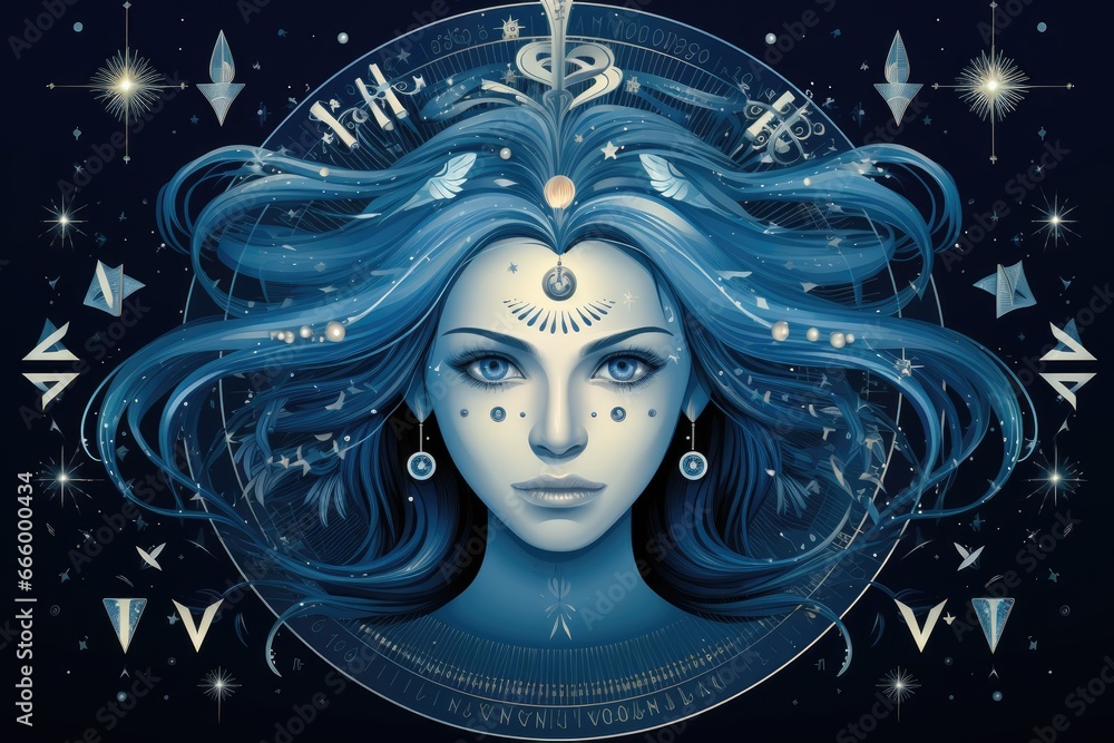 Zodiac Virgo Symbol  Virgo Maiden Zodiac Virgo is a cosmic love