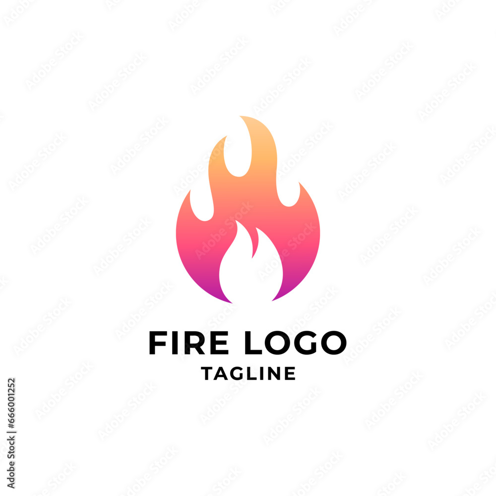 Fire flame Logo design vector template Fire flame Logo design vector template