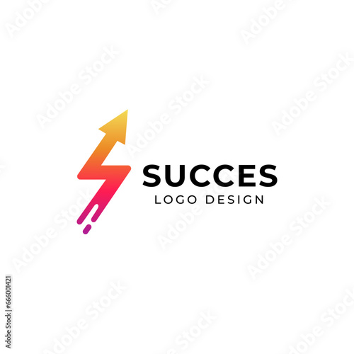 Free Download Success Logo designs concept vector, Arrow logo designs concept - GFXLoad