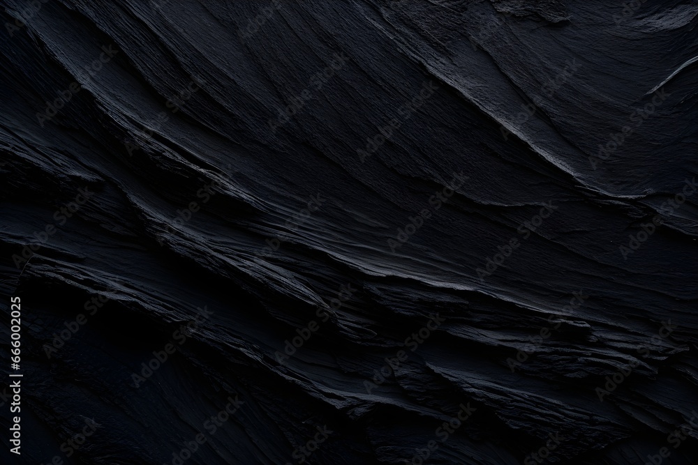 Closeup of abstract black texture background.. Oil, acrylic brushstroke, pallet knife paint on canvas (Generative Ai) Closeup of abstract black texture background.. Oil, acrylic brushstroke, pallet knife paint on canvas (Generative Ai)