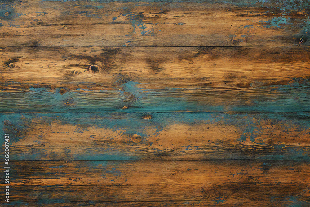 Old painted wood wall - texture or background,  Vintage style toned - obrazy, fototapety, plakaty 