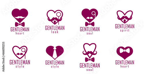 Gentleman hearts vector ico...