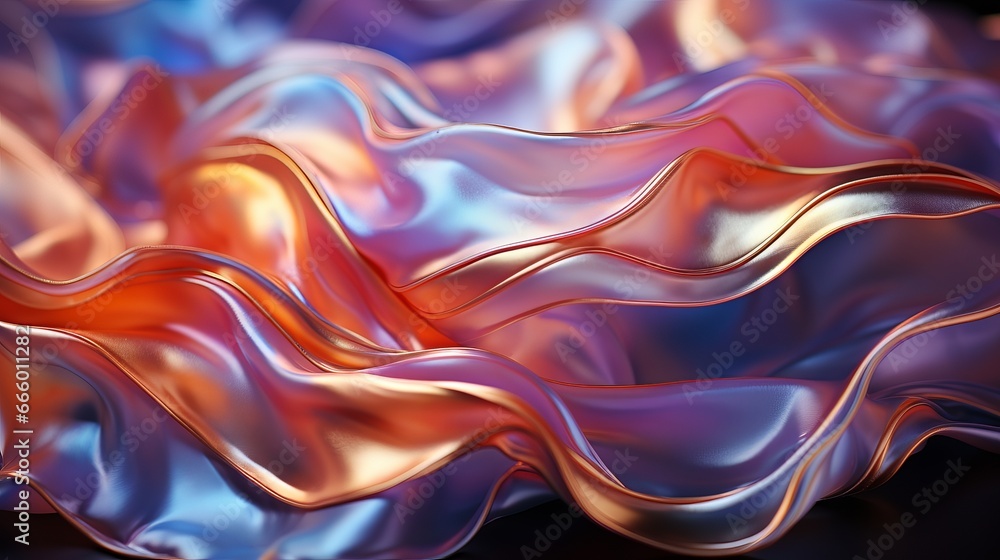 Vibrant brushstrokes dance across a sea of texture, evoking a sense of free-spirited expression within this abstract fabric art Vibrant brushstrokes dance across a sea of texture, evoking a sense of free-spirited expression within this abstract fabric art