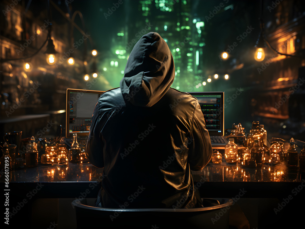 A man specializing in cyber and network security, diligently overseeing and protecting personal data on the internet, embodying the essence of digital safety and privacy. A man specializing in cyber and network security, diligently overseeing and protecting personal data on the internet, embodying the essence of digital safety and privacy.