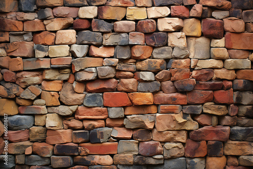Background of brick wall texture, Abstract background of stone wall texture