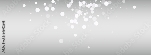 Wallpaper Mural Light Snow Vector Silver Panoramic Background. Torontodigital.ca