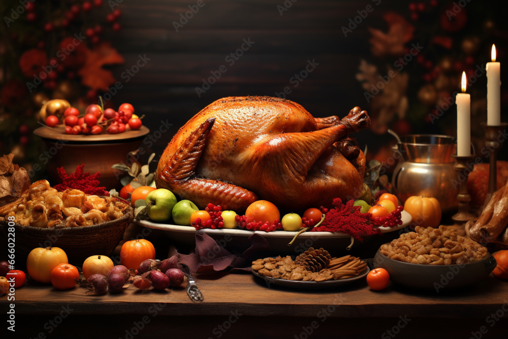 Turkey is the centerpiece of most to celebrate Thanksgiving feasts. Turkey is the centerpiece of most to celebrate Thanksgiving feasts.