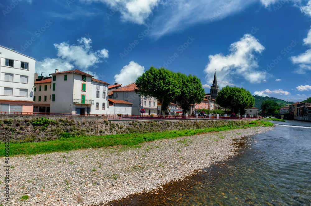 Saint-Girons is a French commune located in the Ariège department, in the Occitanie region. Saint-Girons is a French commune located in the Ariège department, in the Occitanie region.