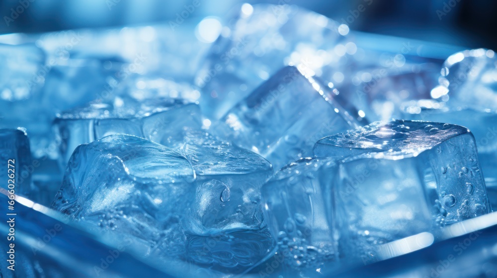 Chilled water encases a tub, with ice cubes floating, symbolizing the rejuvenating power of cold immersion for recovery Chilled water encases a tub, with ice cubes floating, symbolizing the rejuvenating power of cold immersion for recovery
