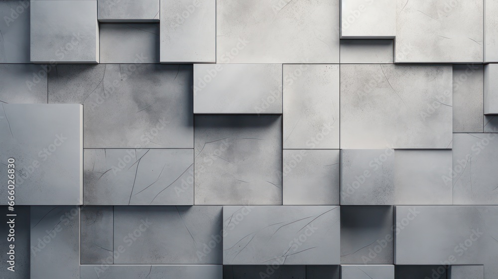 Concrete forms an abstract geometric pattern Concrete forms an abstract geometric pattern