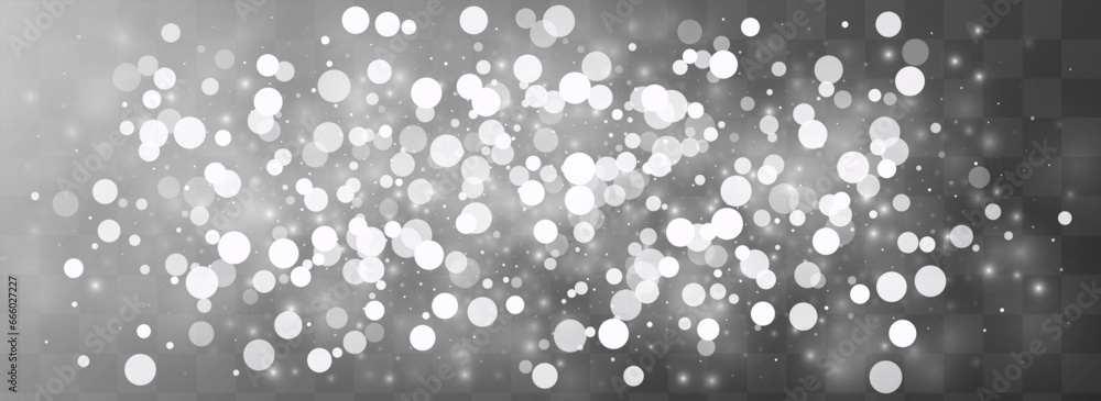 Winter Snowflake Vector Transparent Panoramic Winter Snowflake Vector Transparent Panoramic