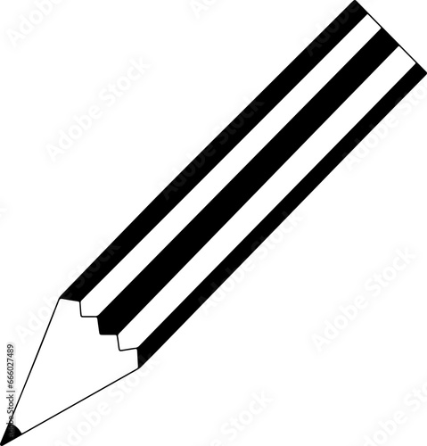 Pencil icon. Vector EPS 10