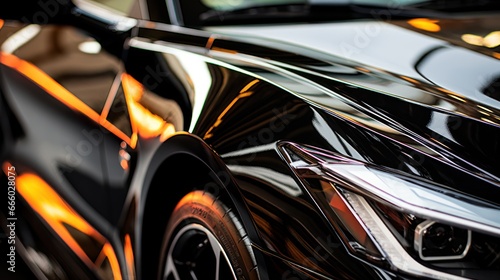 Cars shine with meticulous attention to detail, representing the precision of car detailing and customization © Putra