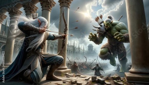 A Epic fight in a City that soon be Destroyd