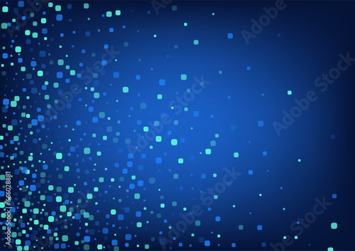 Turquoise Rhombus Abstract Blue Vector