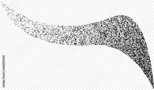 Gloomy Gravel Vector Transparent Background.