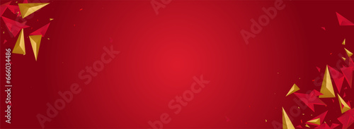 Chic Triangle Business Vector Pink Panoramic