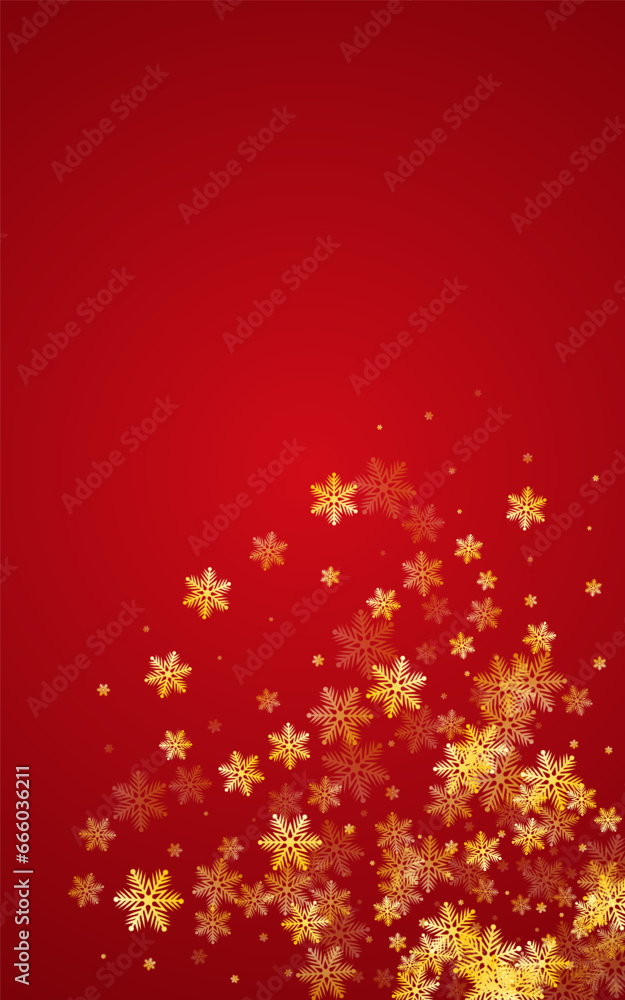 Gray Snowflake Vector Red Background. Light Snow Gray Snowflake Vector Red Background. Light Snow