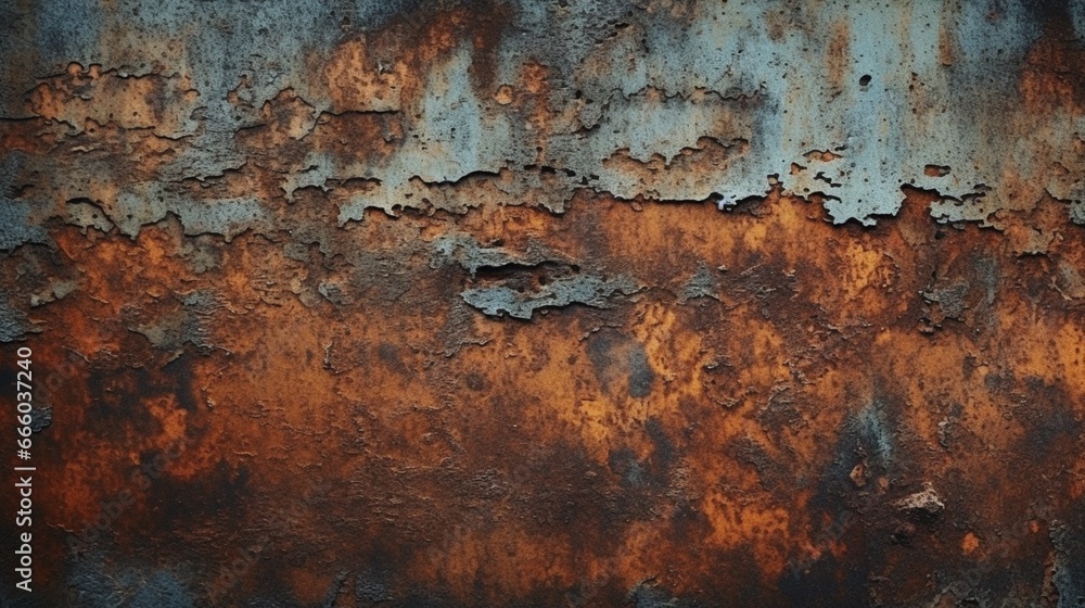 Black Dark Rusty Texture.Steel Rust Background.Generative AI Black Dark Rusty Texture.Steel Rust Background.Generative AI