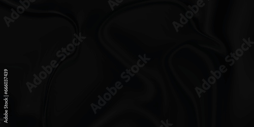 Black Silk background. Satin background texture . abstract background luxury cloth or liquid wave or wavy folds of grunge silk texture material or shiny soft smooth luxurious . 