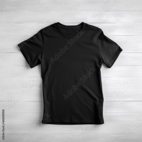 Blank T-Shirt Mockup - A versatile template for showcasing your branding and design ideas in various industries such as business, marketing, and creative services