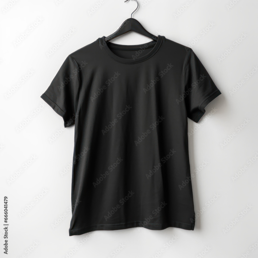 Blank T-Shirt Mockup - A versatile template for showcasing your branding and design ideas in various industries such as business, marketing, and creative services Blank T-Shirt Mockup - A versatile template for showcasing your branding and design ideas in various industries such as business, marketing, and creative services