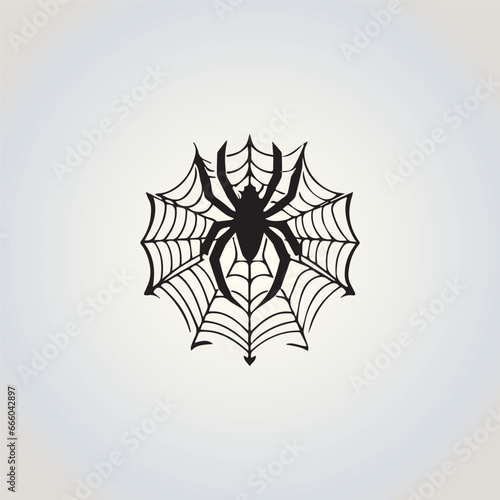 Spider Web illustration vector