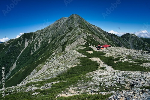 北岳山荘と北岳