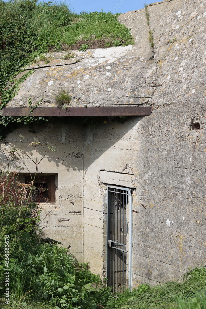 Fototapeta premium old stone bunker 