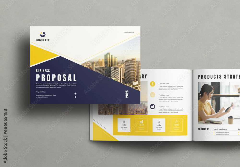Proposal Stock Business Proposal Stock Template | Adobe Stock