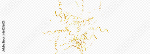 Yellow Ribbon Anniversary Vector Panoramic