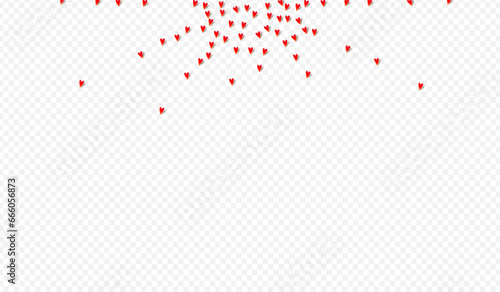 Burgundy Hearts Vector White Backgound. Paper