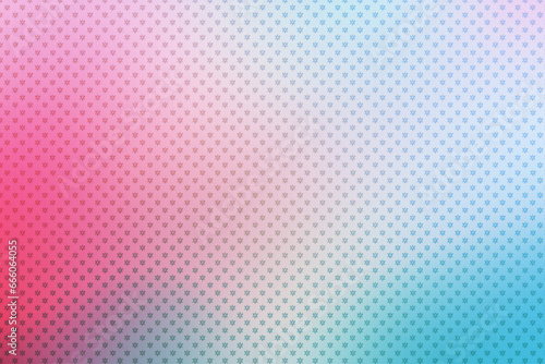 Abstract background with halftone dots, pink and blue colors