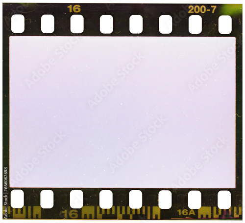 high res scan of blank 35mm film strip, png film asset, blend in your photo via blend mode, 200 iso filmstrip.