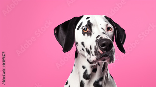 Portrait of a dalmatian puppy © Анастасия Кухарева