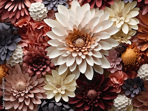 abstract flower pattern © Danu