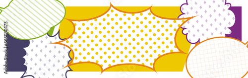 背景素材_漫画_カラフル