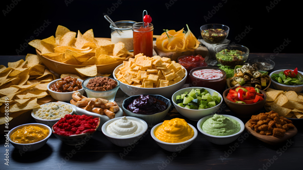 New Year's Eve Party Snacks: A Variety Galore with Chips, Dips, and Sliders for Ultimate Flavor Bliss