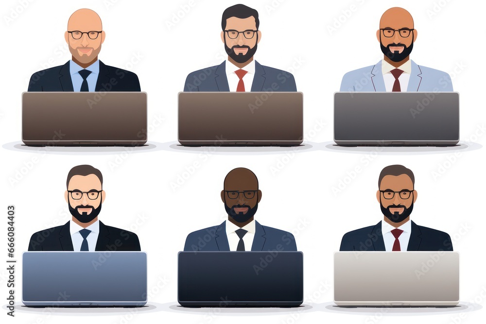Happy Freelancers Working Together in a Productive Atmosphere Happy Freelancers Working Together in a Productive Atmosphere