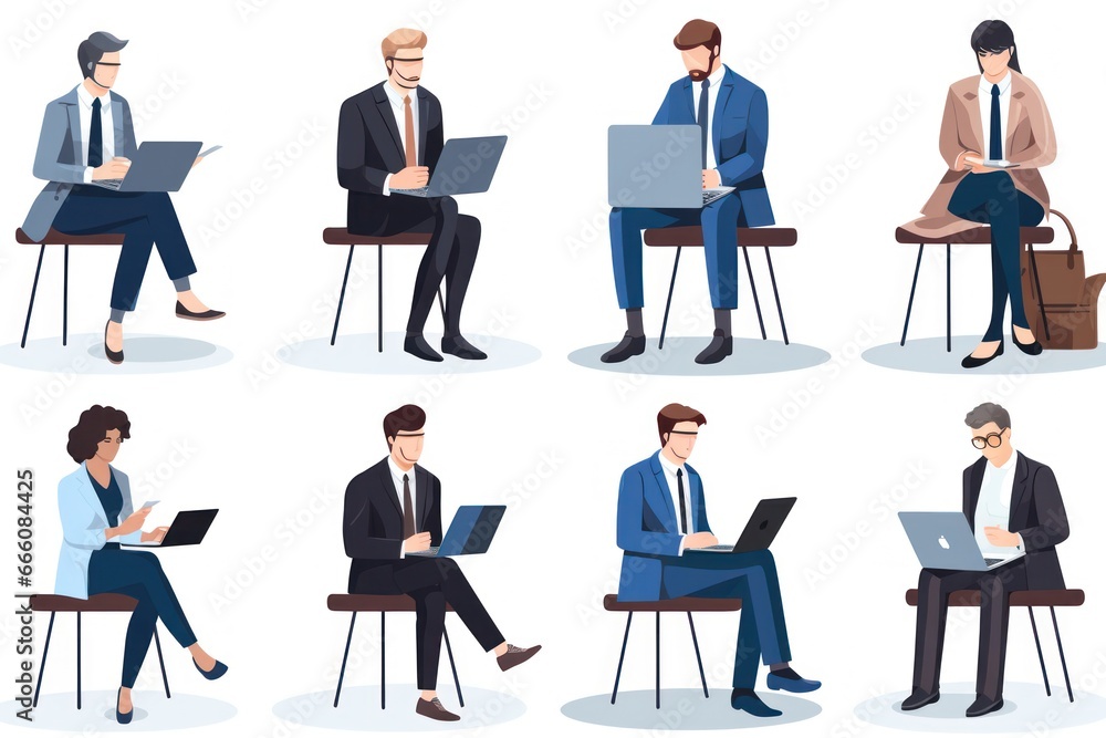Happy Freelancers Working Together in a Productive Atmosphere Happy Freelancers Working Together in a Productive Atmosphere