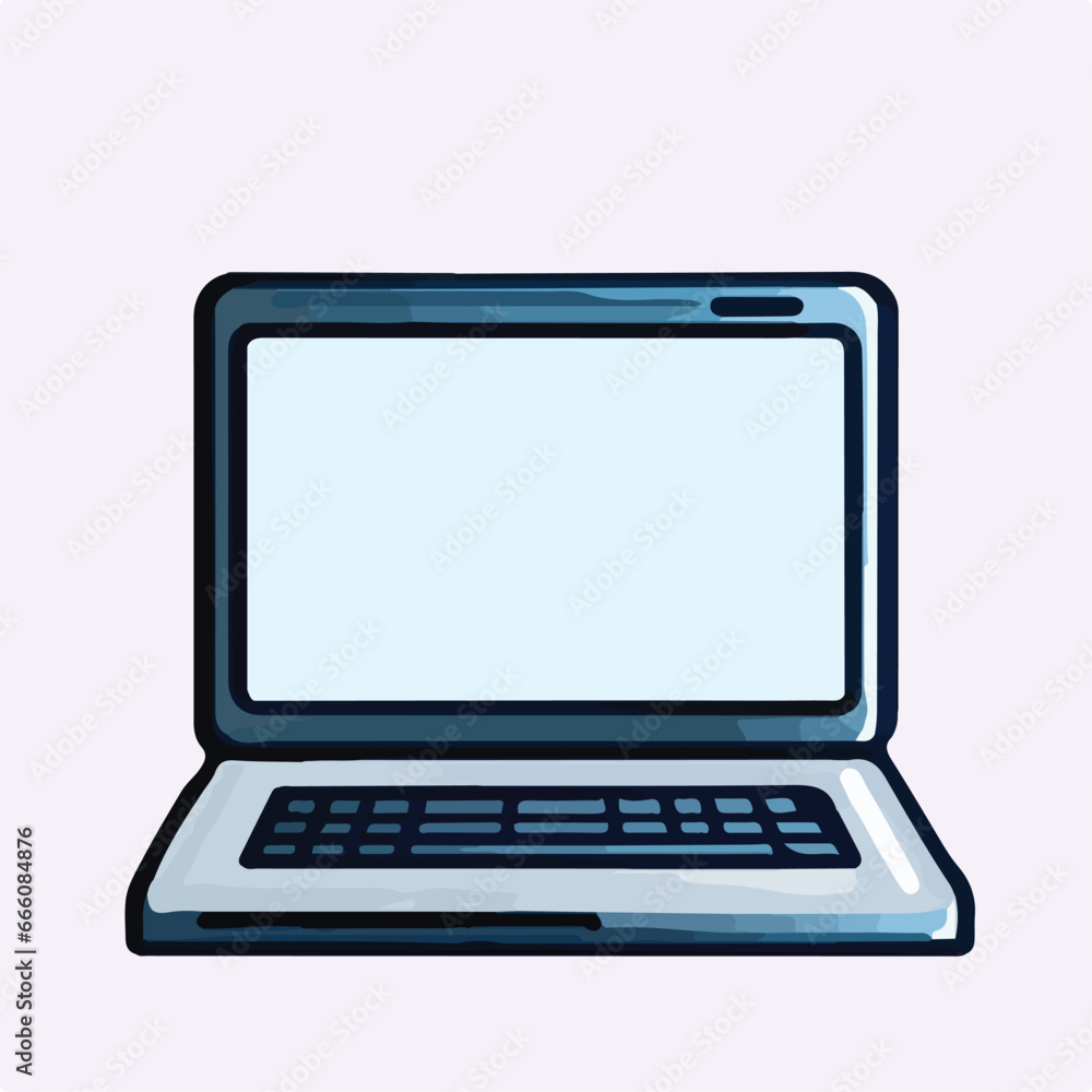 laptop isolated on white background laptop isolated on white background
