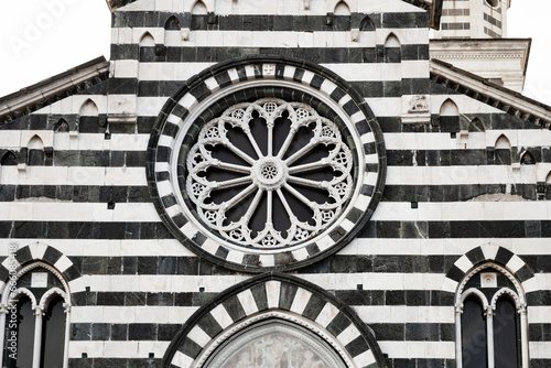 Church of St. Andrew in Levanto town, Liguria, Italy