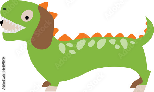 Halloween Dachshund, Halloween Dogs, dinosaur costume