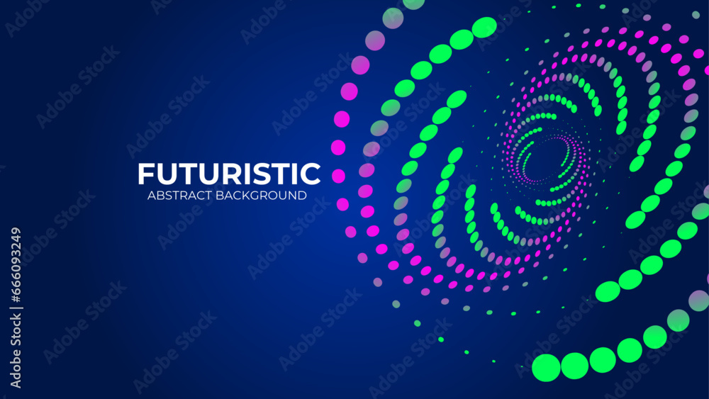 Futuristic abstract background. Glowing Blue design.Spir Dot Geometric Background.Future technology concept. Suit for poster, banner, cover Futuristic abstract background. Glowing Blue design.Spir Dot Geometric Background.Future technology concept. Suit for poster, banner, cover