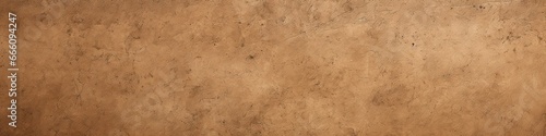 Brown Recycled Kraft Paper Texture . Panoramic Banner
