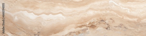 A Marble Wall. Panoramic Banner