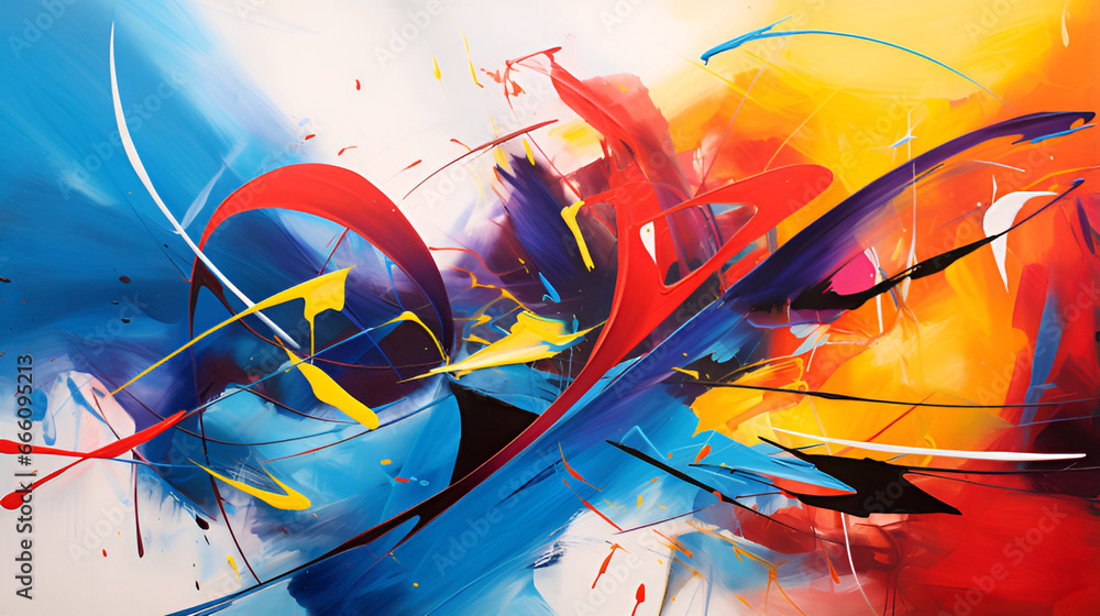 abstract oil painting background | generative AI abstract oil painting background | generative AI