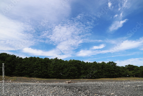 秋の雲　美しい　空