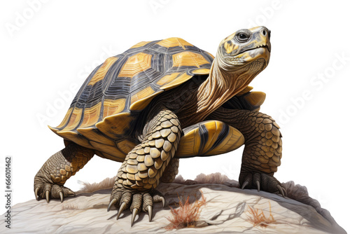 Shell Patterns Radiated Tortoise of Madagascar