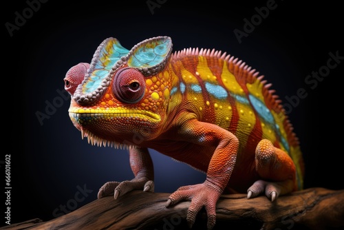Colorful Enigma The Panther Chameleon